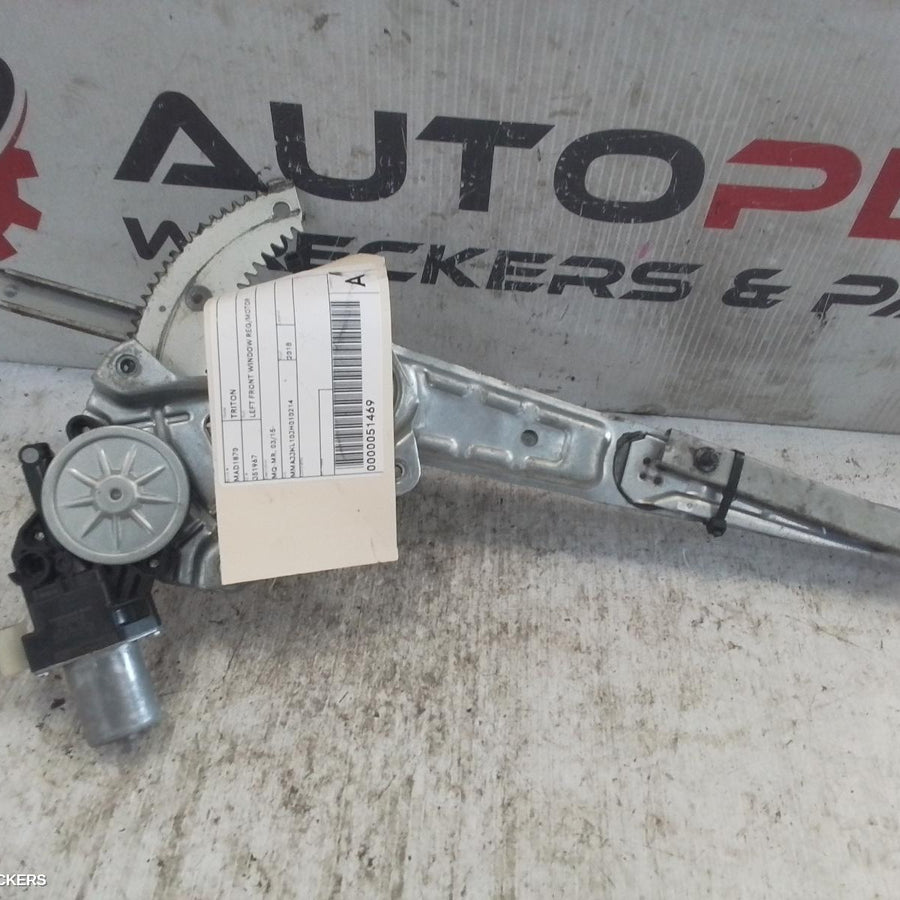 2015-2023 Mitsubishi Triton Left Front Window Reg Motor
