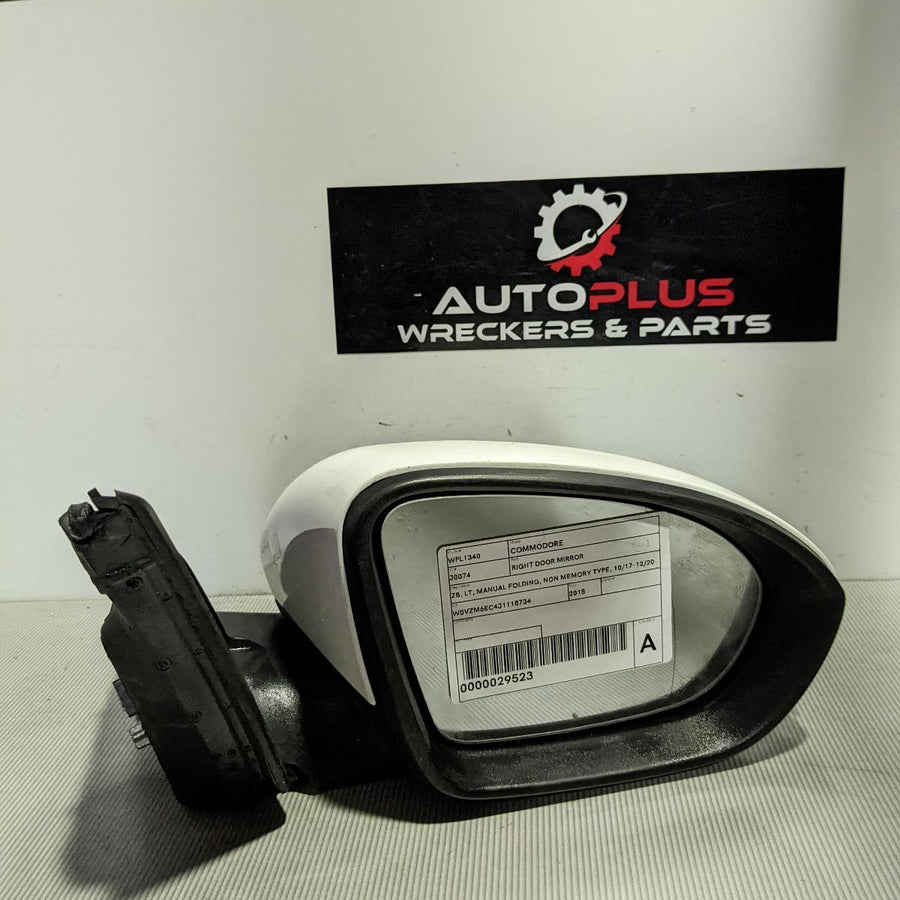 2017-2020 Holden Commodore Right Door Mirror