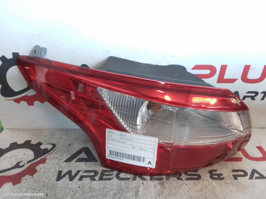 2011 Ford Focus Left Taillight