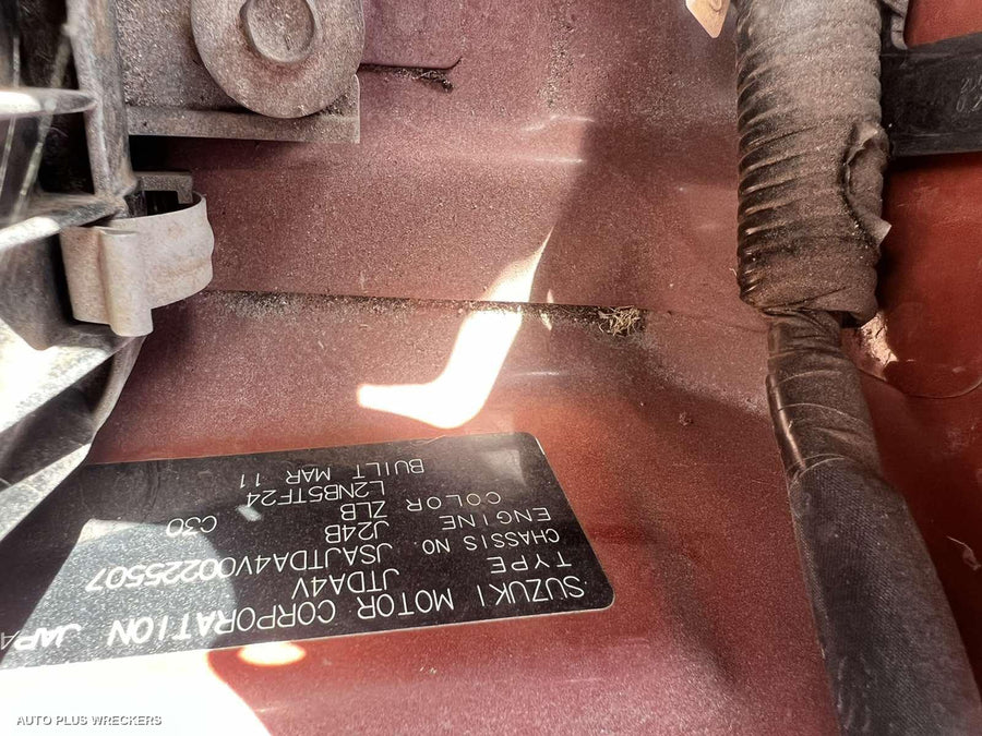 2011 Suzuki Vitara Pwr Dr Wind Switch