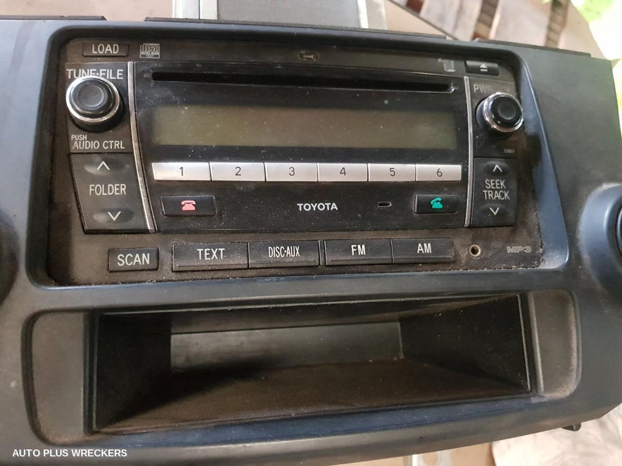 2007 Toyota Kluger Radio Cd Dvd Sat Tv