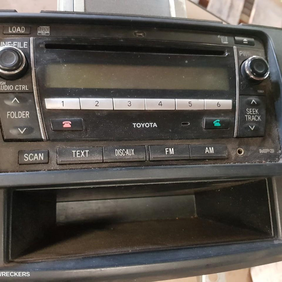 2007 Toyota Kluger Radio Cd Dvd Sat Tv
