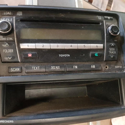 2007-2014 Toyota Kluger Radio Cd Dvd Sat Tv