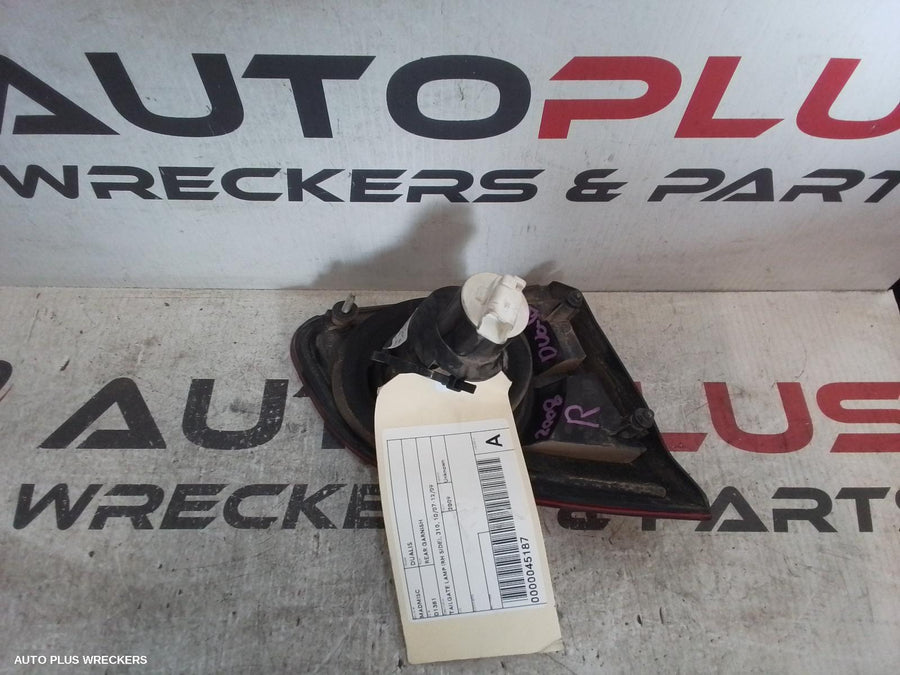 2009 Nissan Dualis Rear Garnish