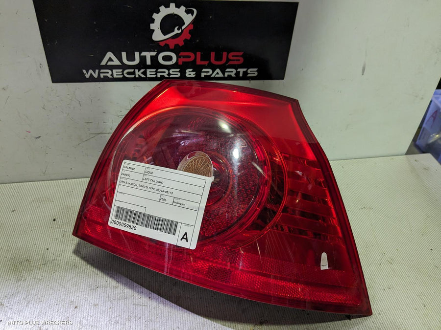 2006-2010 Volkswagen Golf Left Taillight