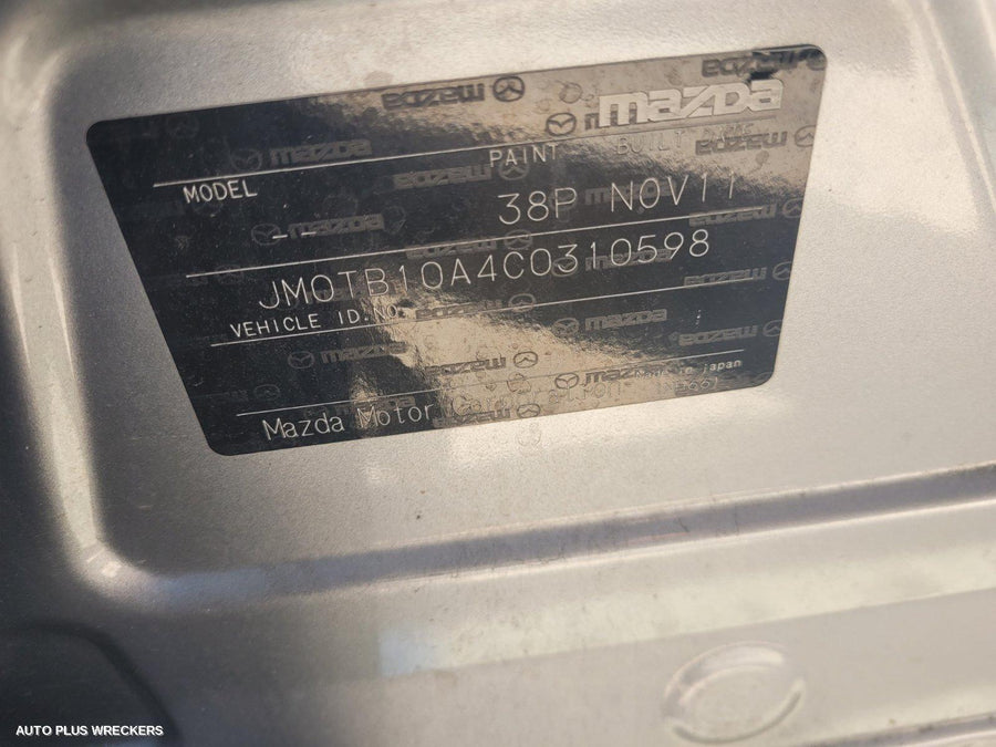 2012 Mazda Cx9 Instrument Cluster