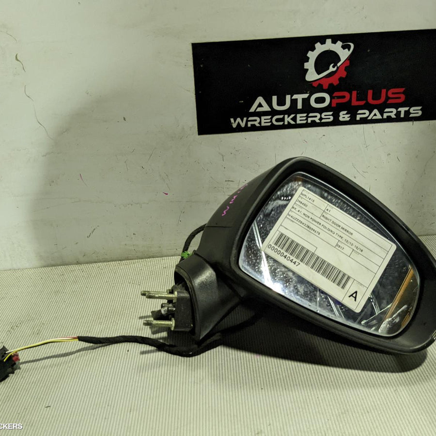 2010-2018 Audi A1 Right Door Mirror