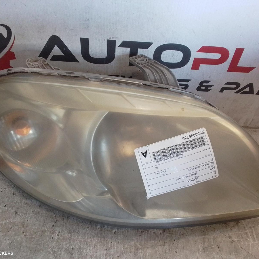 2005-2008 Holden Barina Right Headlamp