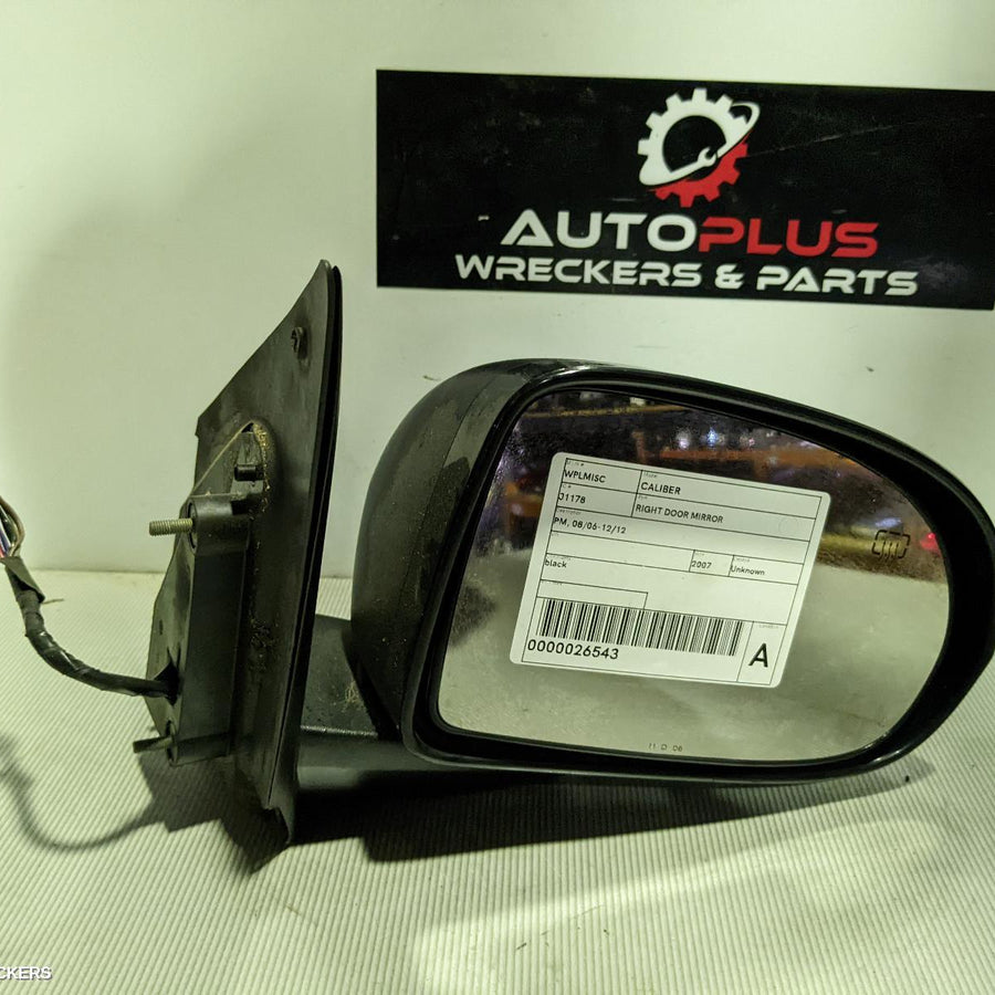 2006-2012 Dodge Caliber Right Door Mirror