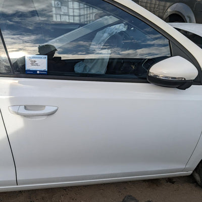 2011 Volkswagen Golf Left Rear Door Window