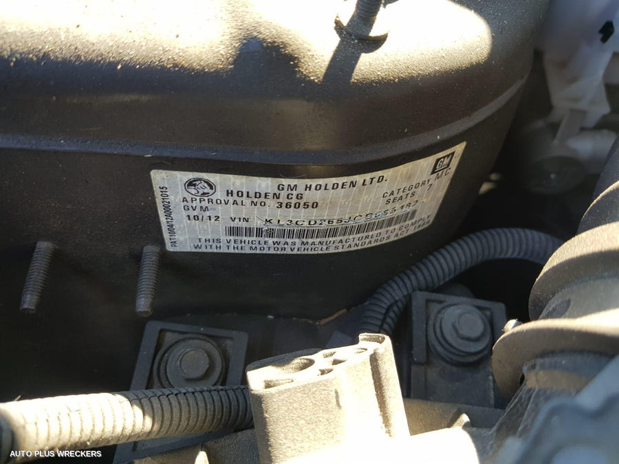 2012 Holden Captiva Washer Bottle