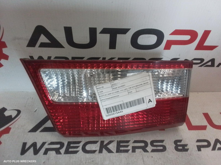 2005 Honda Accord Rear Garnish