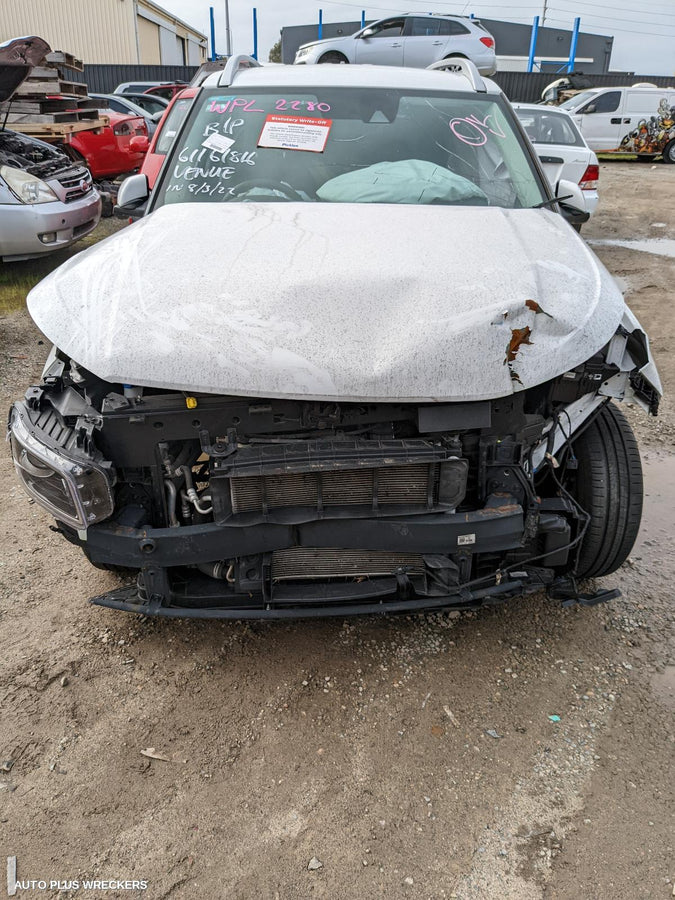 2019-2026 Hyundai Venue Right Front Door Window