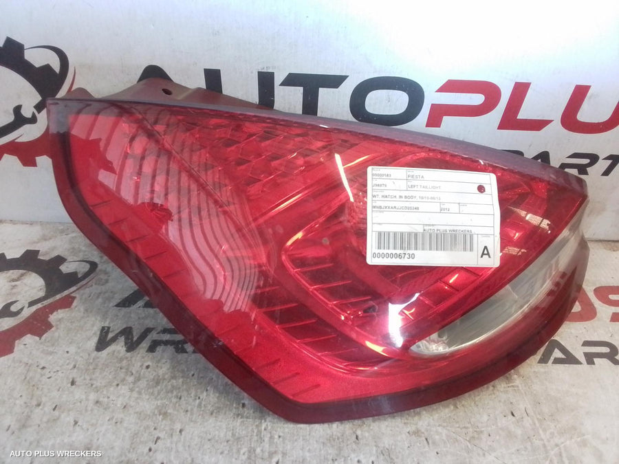 2012 Ford Fiesta Left Taillight