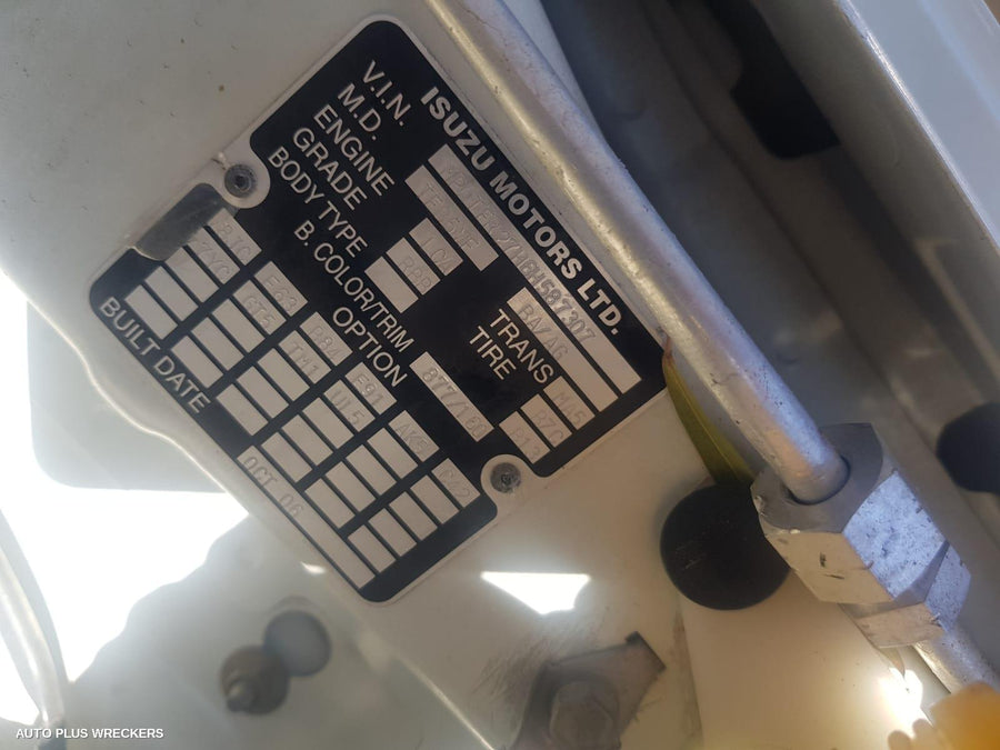 2006 Holden Rodeo Left Rear Wnd Reg Motor