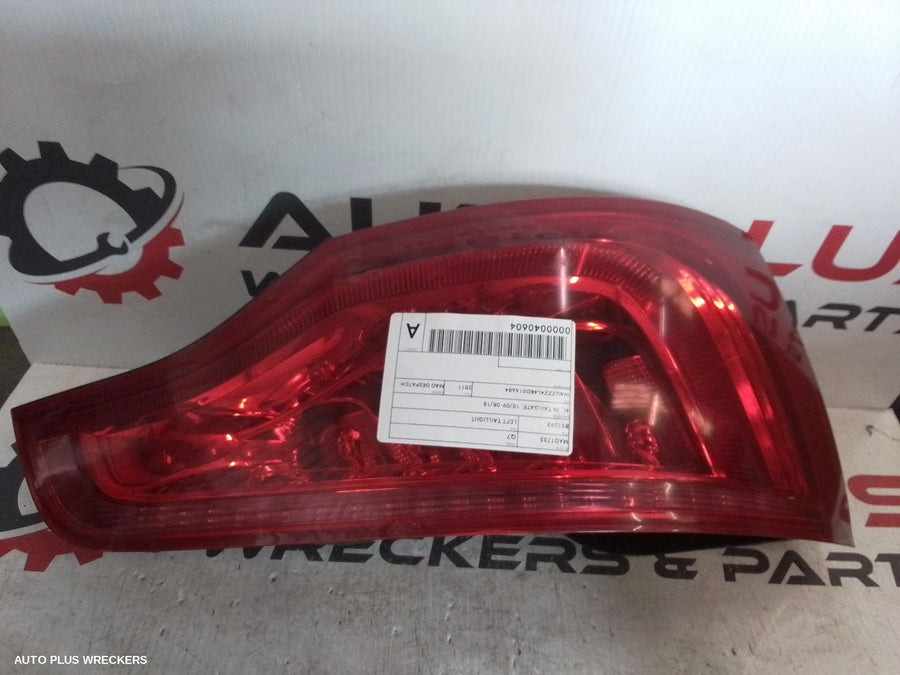 2011 Audi Q7 Left Taillight
