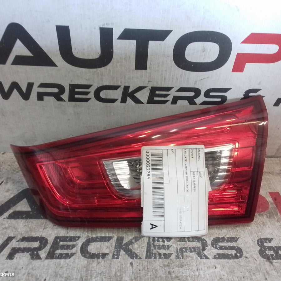 2012 MITSUBISHI ASX REAR GARNISH