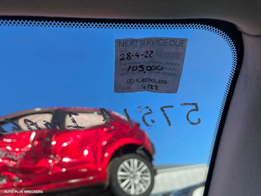 2012 Lexus Is250/is250c Right Front Door Window