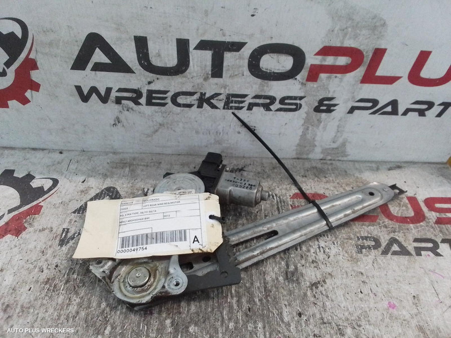 2012-2016 Holden Colorado Left Rear Wnd Reg Motor