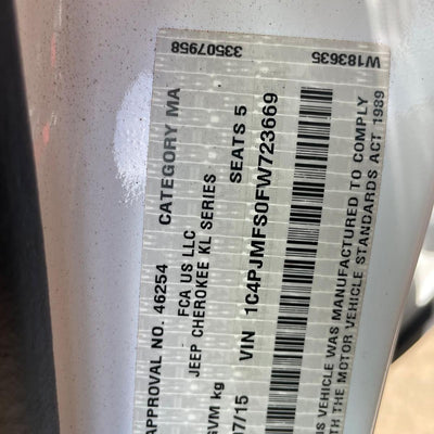 2016 JEEP CHEROKEE RADIO CD DVD SAT TV