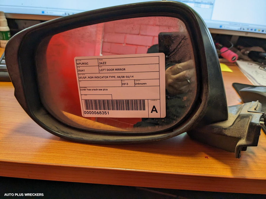 2008-2014 Honda Jazz Left Door Mirror
