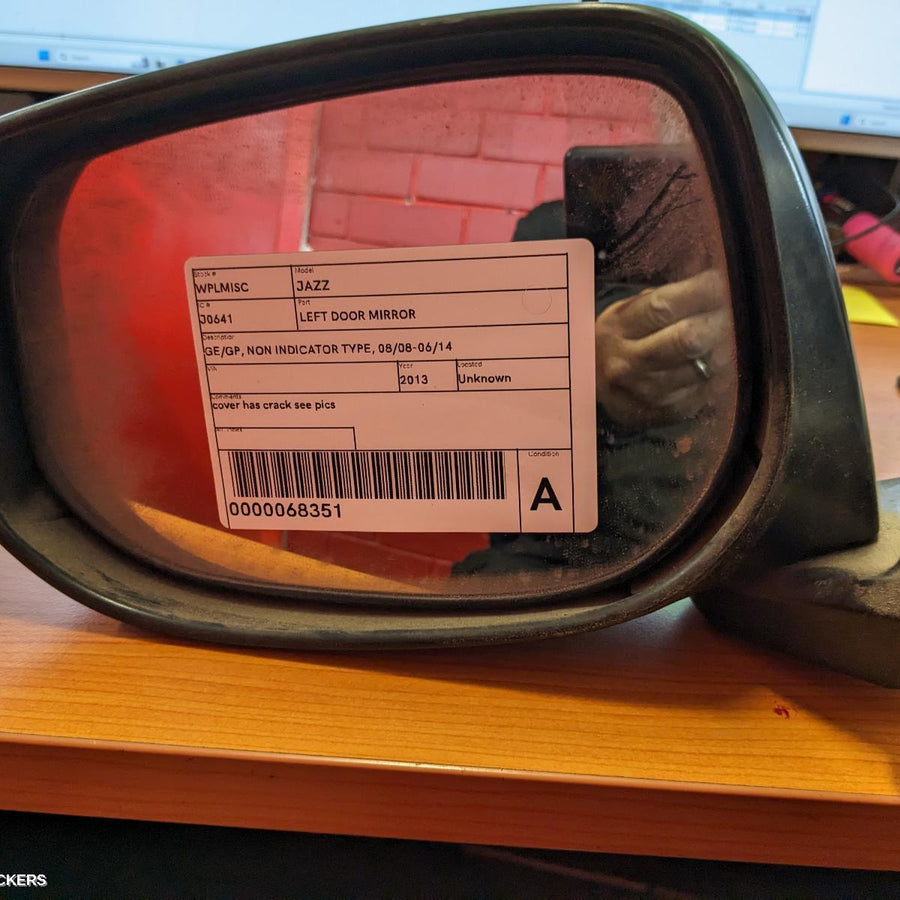 2008-2014 Honda Jazz Left Door Mirror