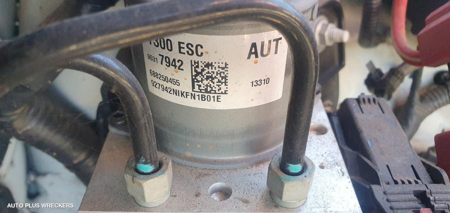 2014 Holden Barina Abs Pump Modulator
