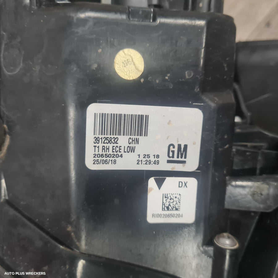 2019 Holden Commodore Right Taillight