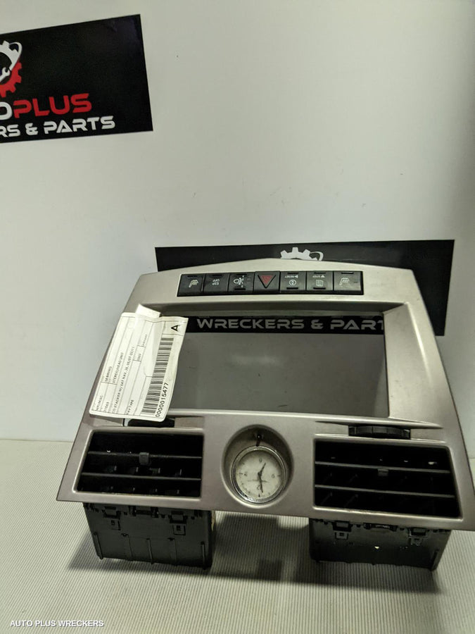 2009 Chrysler Sebring Radio Cd Dvd Sat Tv