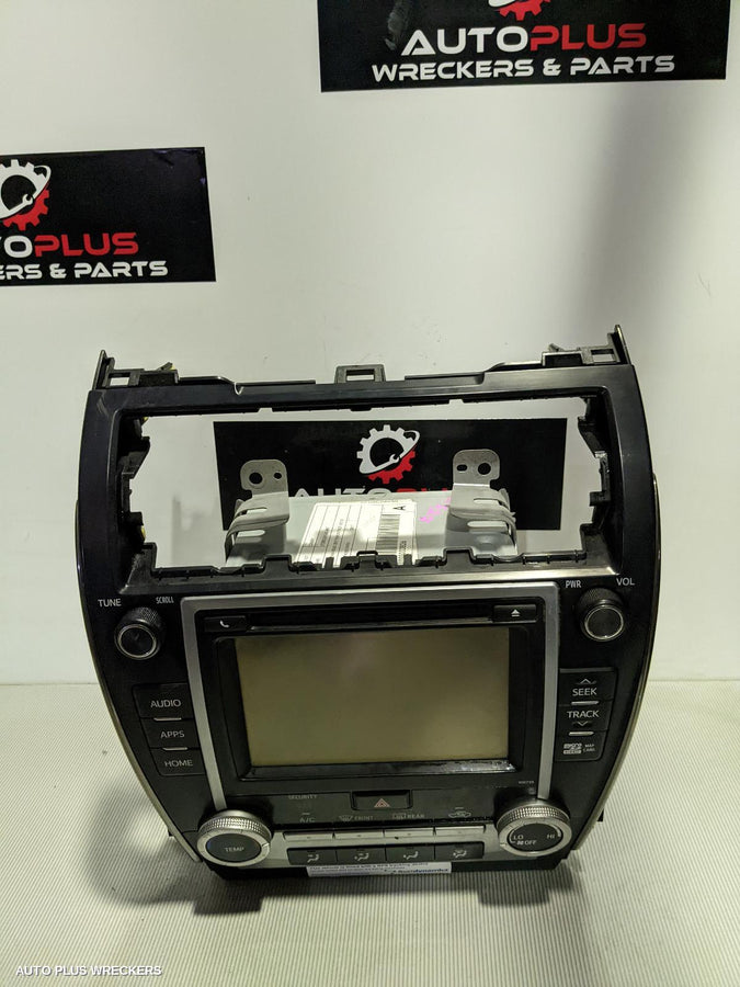 2017 Toyota Camry Radio Cd Dvd Sat Tv