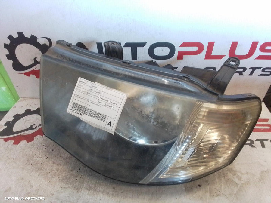 2006-2009 Mitsubishi Triton Left Headlamp