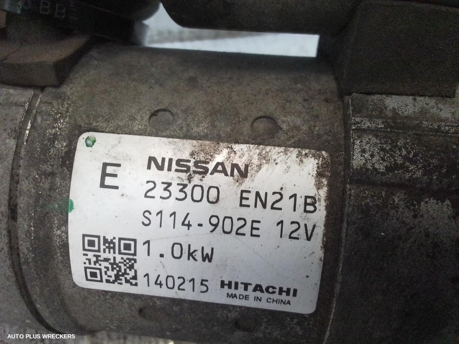 2012-2017 Nissan Pulsar Starter