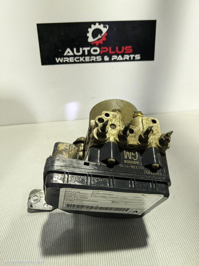 2013 Holden Colorado Abs Pump Modulator