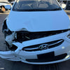 2016 Hyundai Accent Right Rear Door Window