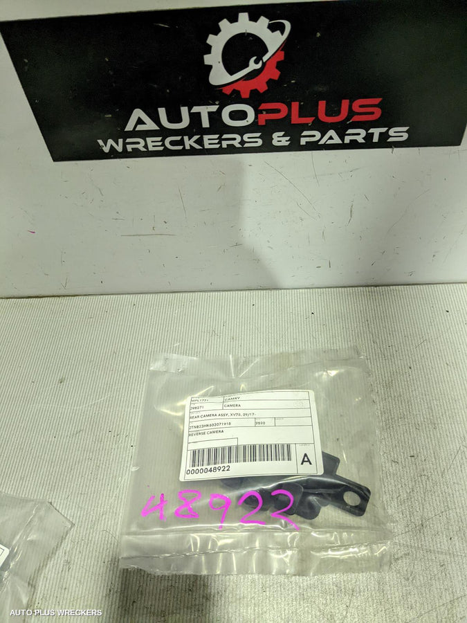 2020 Toyota Camry Reverse Camera