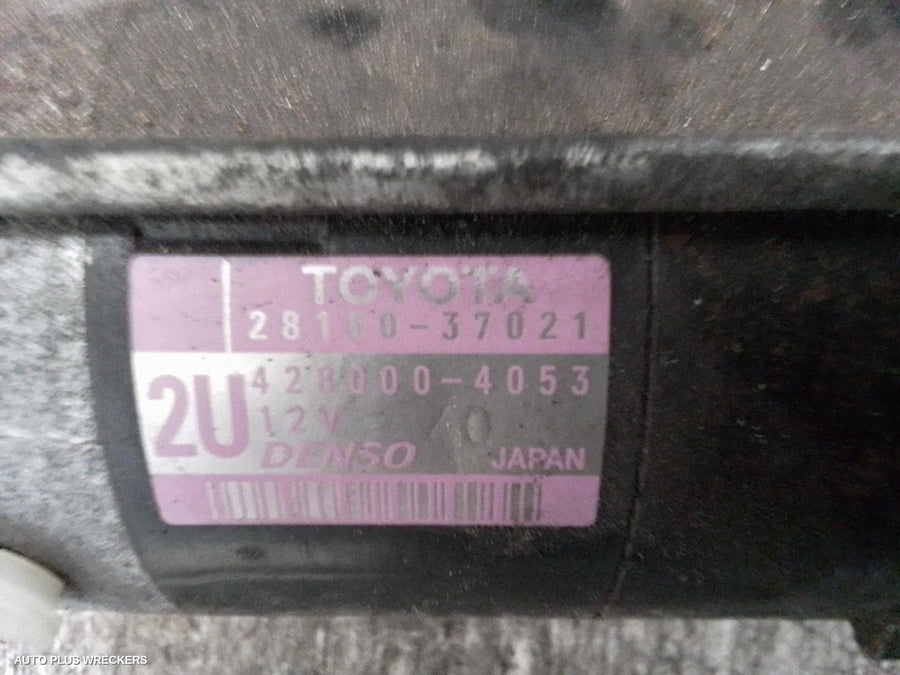 2012-2018 Toyota Corolla Starter