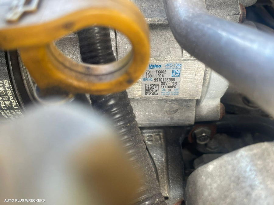 2010 Subaru Impreza Pwr Dr Wind Switch