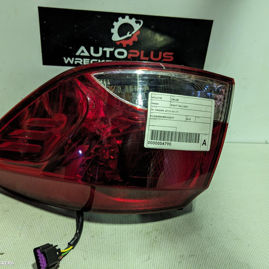 2012-2017 Holden Cruze Right Taillight