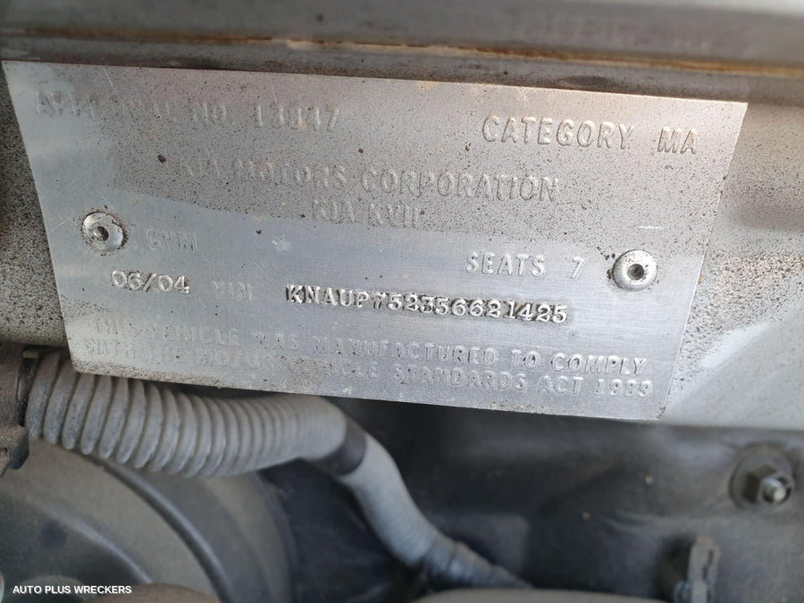 2004 Kia Carnival/grand Carnival Left Headlamp