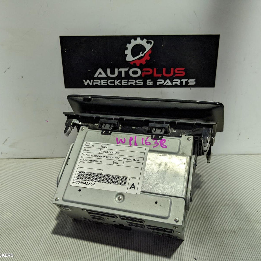 2016-2021 Honda Civic Radio Cd Dvd Sat Tv