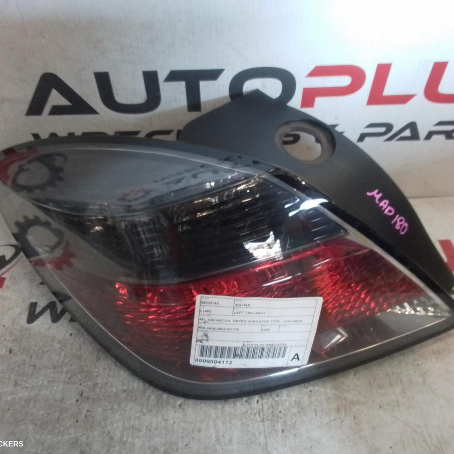 2004-2009 Holden Astra Left Taillight