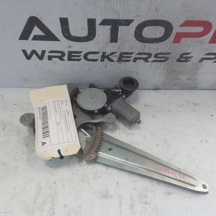 2011-2019 Toyota Yaris Left Rear Wnd Reg Motor