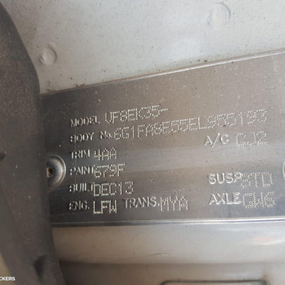 2014 HOLDEN COMMODORE DOOR BOOT GATE LOCK