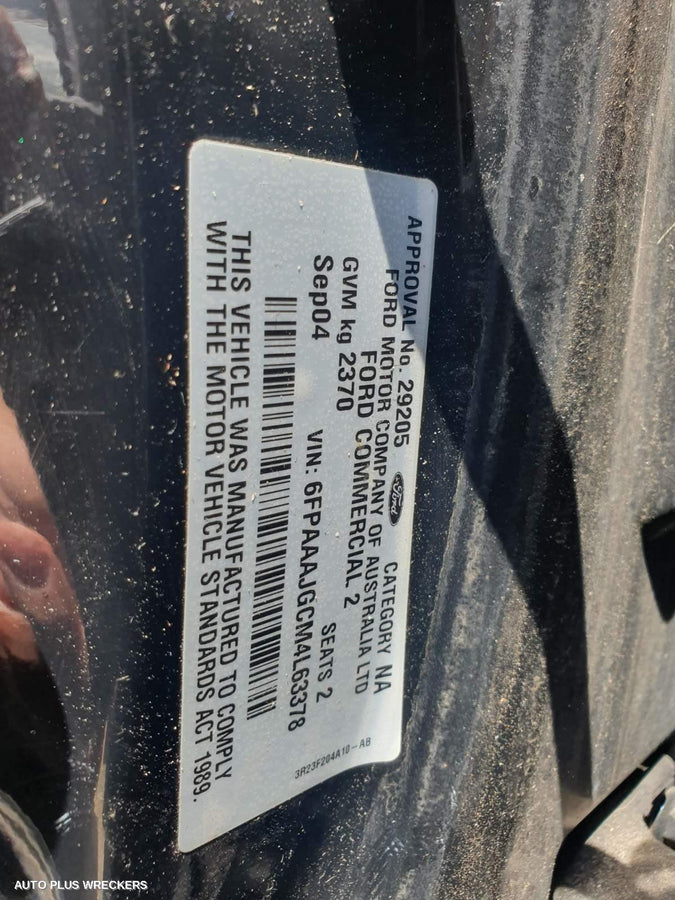 2004 Ford Falcon Pwr Dr Wind Switch