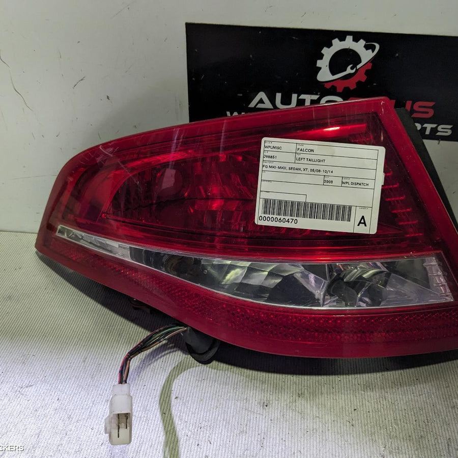 2008 Ford Falcon Left Taillight