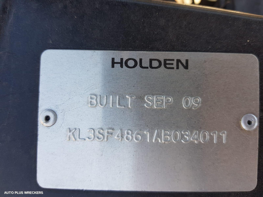 2010 Holden Barina Right Taillight