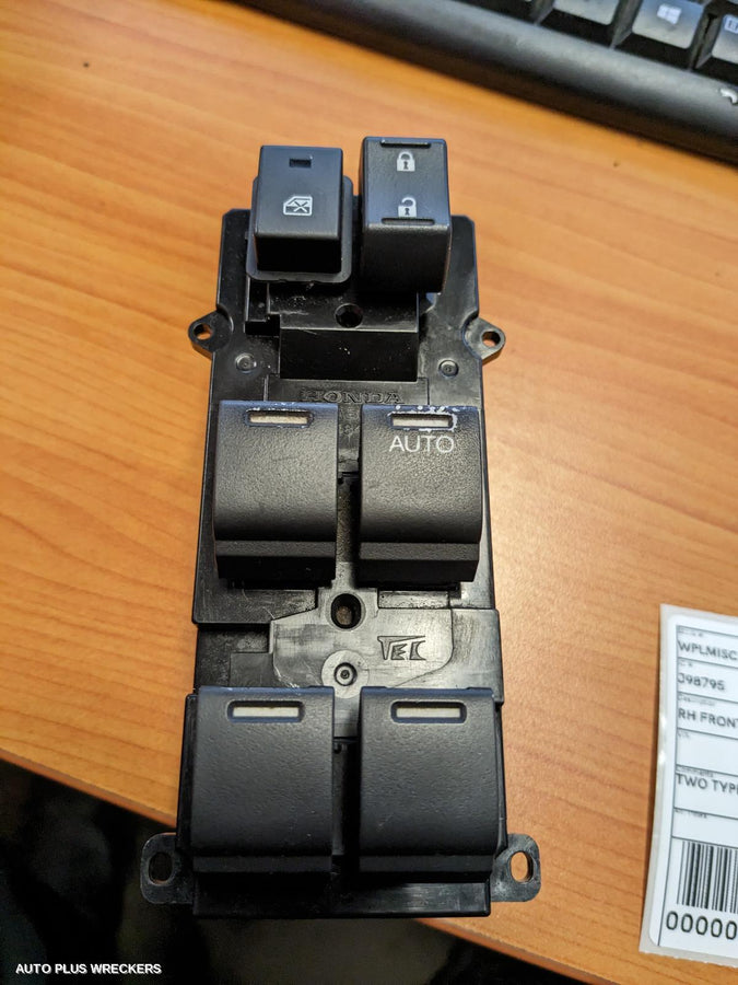 2013 Honda Crv Pwr Dr Wind Switch