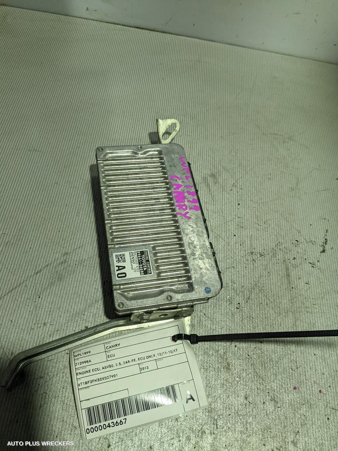 2013 Toyota Camry Ecu