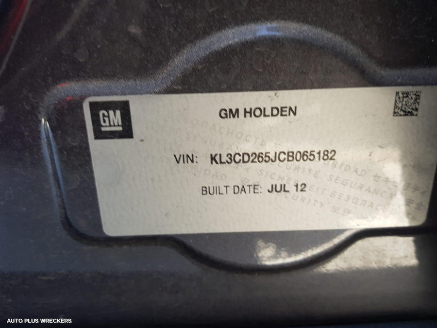 2012 Holden Captiva Left Rear Wnd Reg Motor