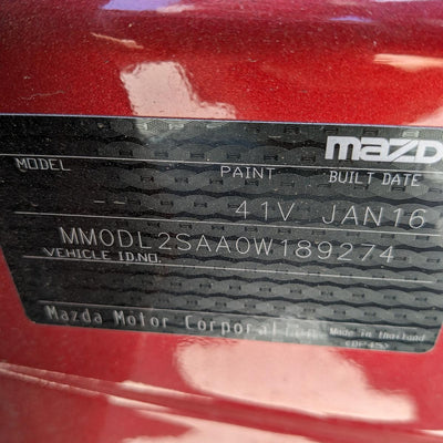 2014-2025 Mazda 2 Door Handle